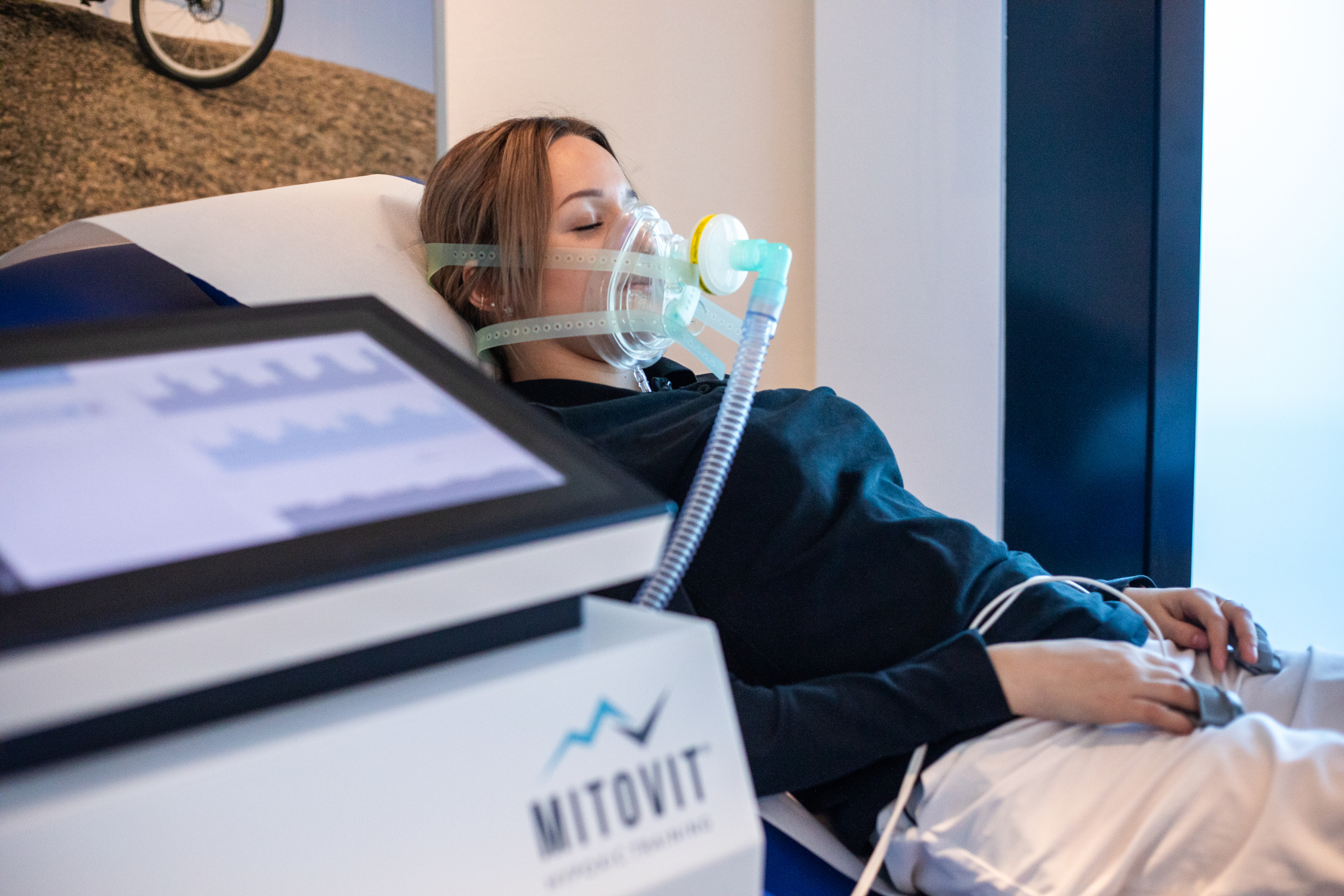 IHHT ermöglicht ein Höhentraining in unserer Praxis bei Stuttgart bequem im Liegen.